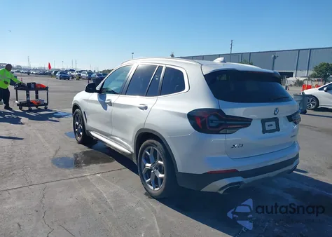 2024 BMW X3 xDrive30I z USA, uszkodzony, nr VIN 5UX53DP0XR9T38801